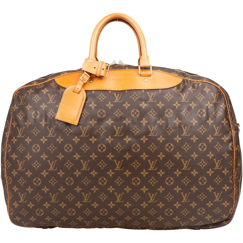 Louis Vuitton Tote Louis Vuitton Canvas Monogram Alize Travel Bag braun