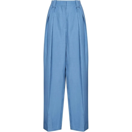 Stella McCartney  Stella McCartney High-Waist Tailored Trousers blau