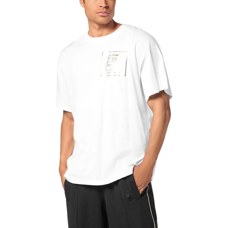Plein Sport T-Shirt T-Shirt Rundhalsausschnitt weiss(Image 3)