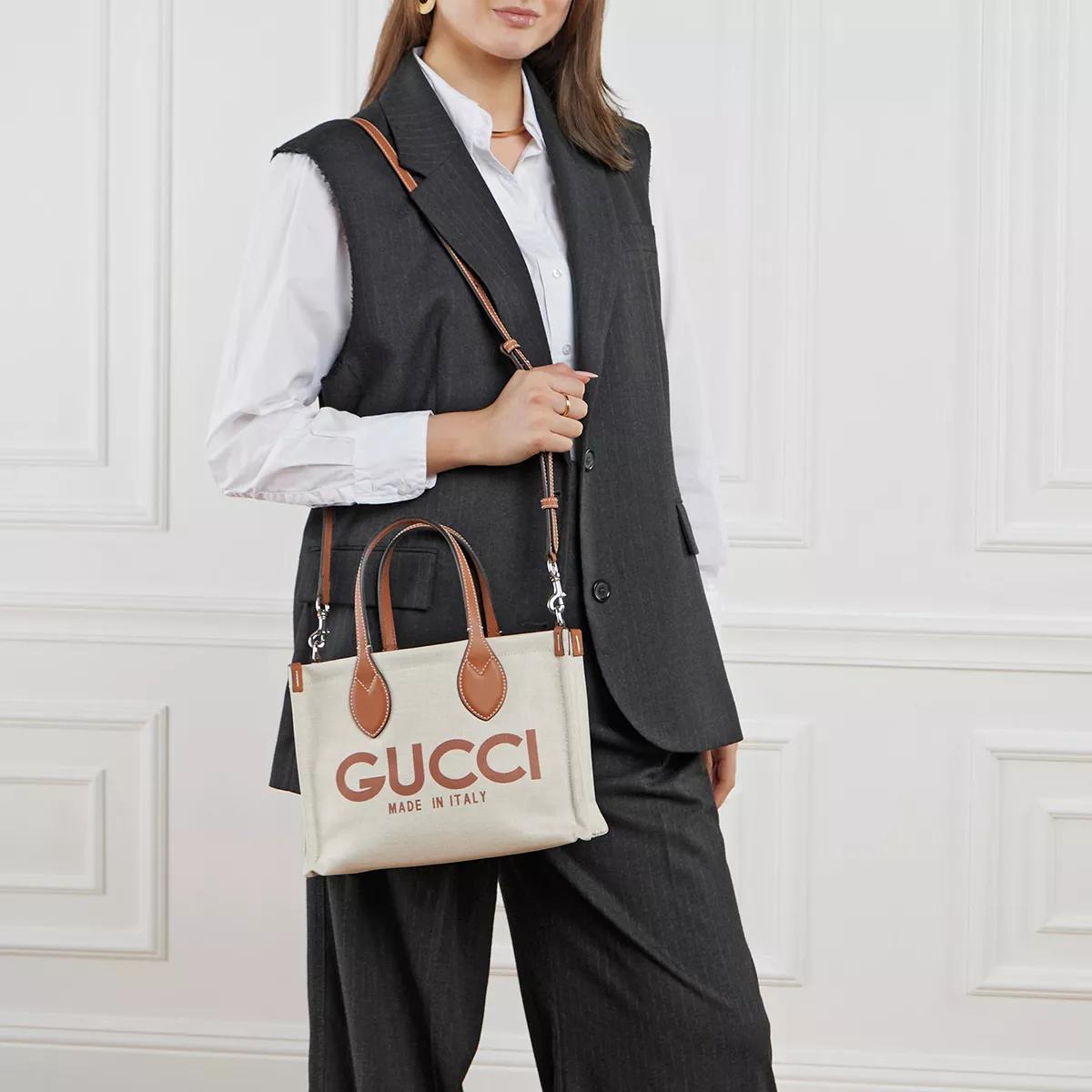 Gucci Totes & shoppers Small Printed Tote Bag in beige