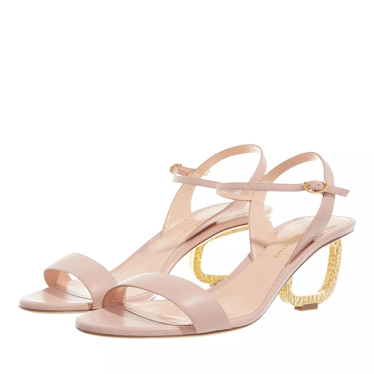 Rupert Sanderson Sandalen & Sandaletten - Silhouette Mid Heel Sandal - Gr. 40 (EU) - in Gold - für Damen