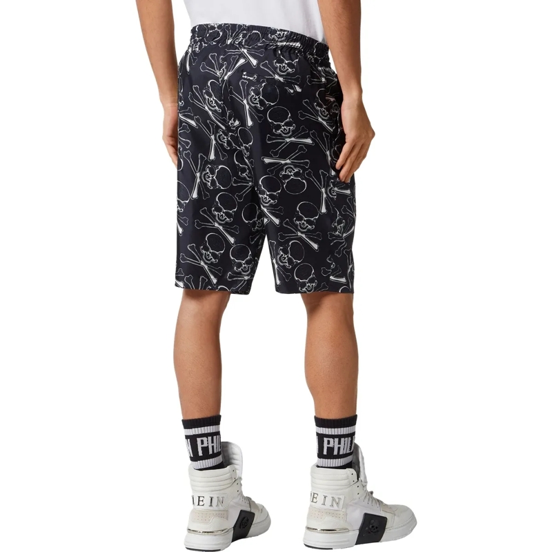 Philipp Plein Shorts Shorts Skull Bones schwarz(Image 2)