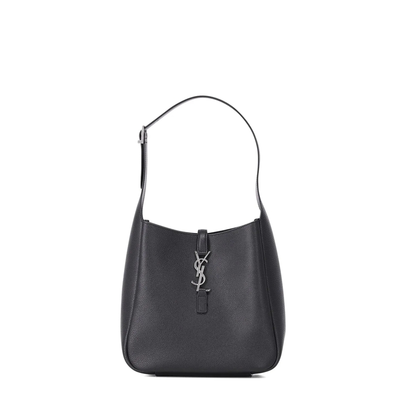 Saint Laurent Sac à bandoulière Handtasche aus Leder schwarz