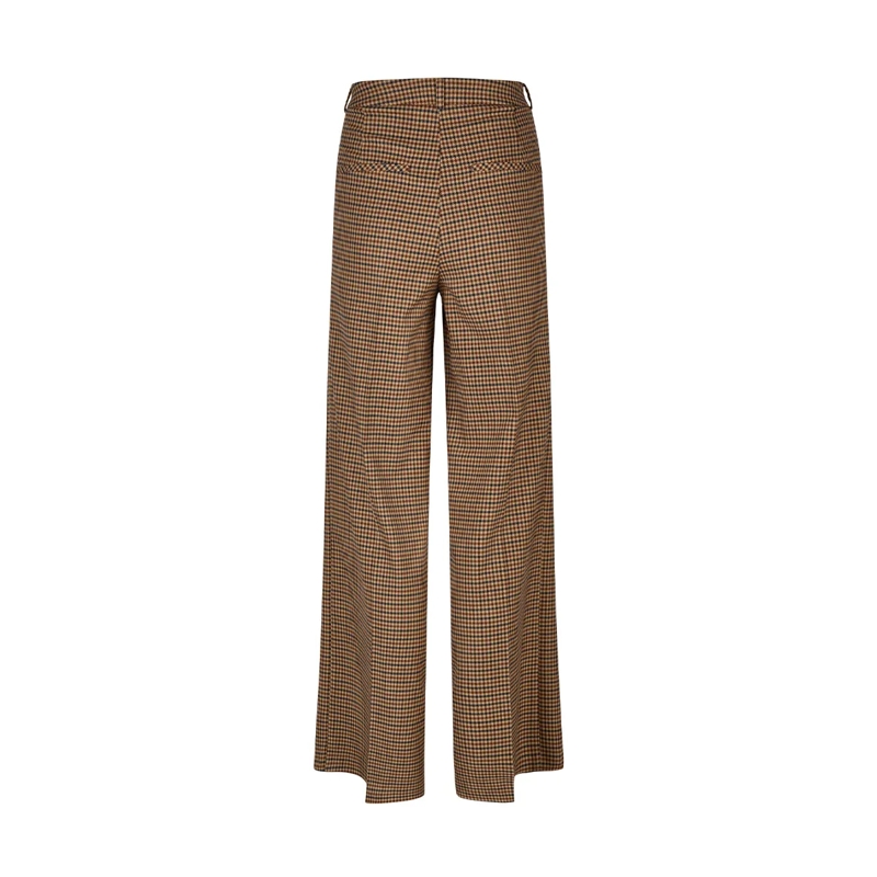 Marc Aurel Stoffhose Bundfaltenhose- angesetzter Bund- Eingrifftasch beige(Image 5)