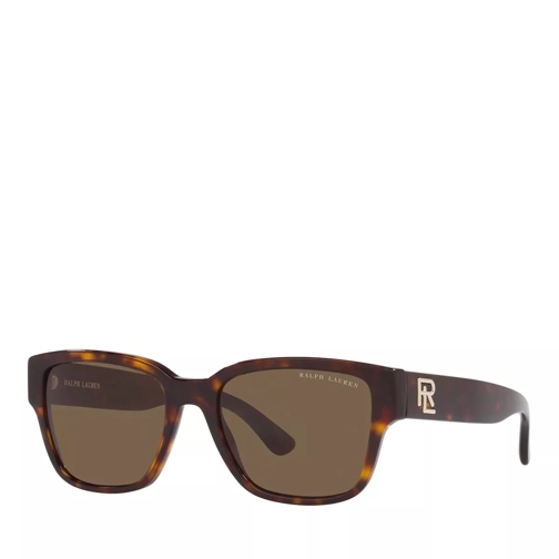 Ralph Lauren 0RL8205 Shiny Dark Havana Sonnenbrille