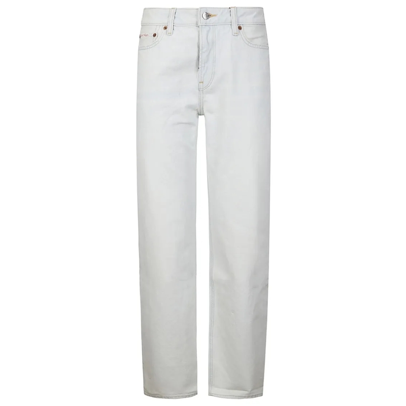 Calvin Klein Jeans 90S Straight Basset Blue Jeans White