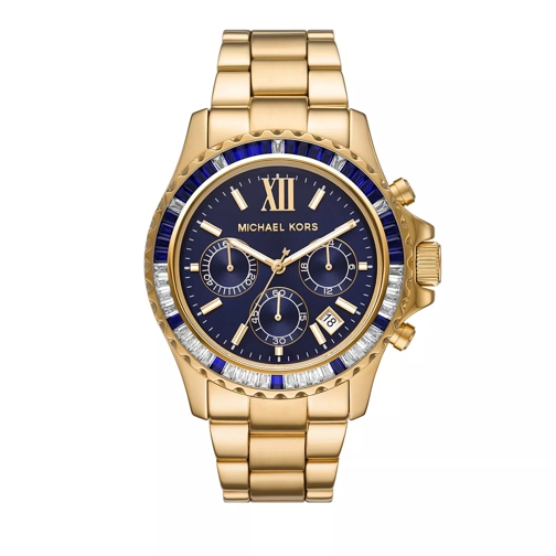 Michael Kors Women's Everest Chronograph Stainless Steel Watch  Gold Chronograph
