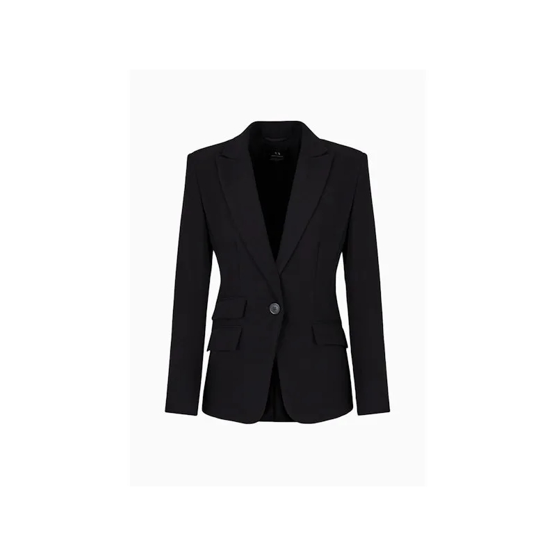 Armani Exchange Blazer Single-Breasted Blazer Black