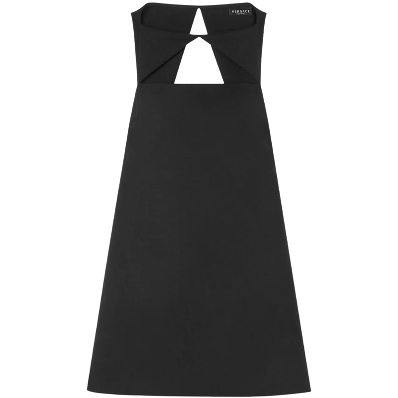 Versace Midikleid Dresses Black schwarz