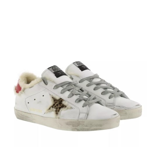 Golden Goose Superstar Sneakers White/Leopard Low-Top Sneaker
