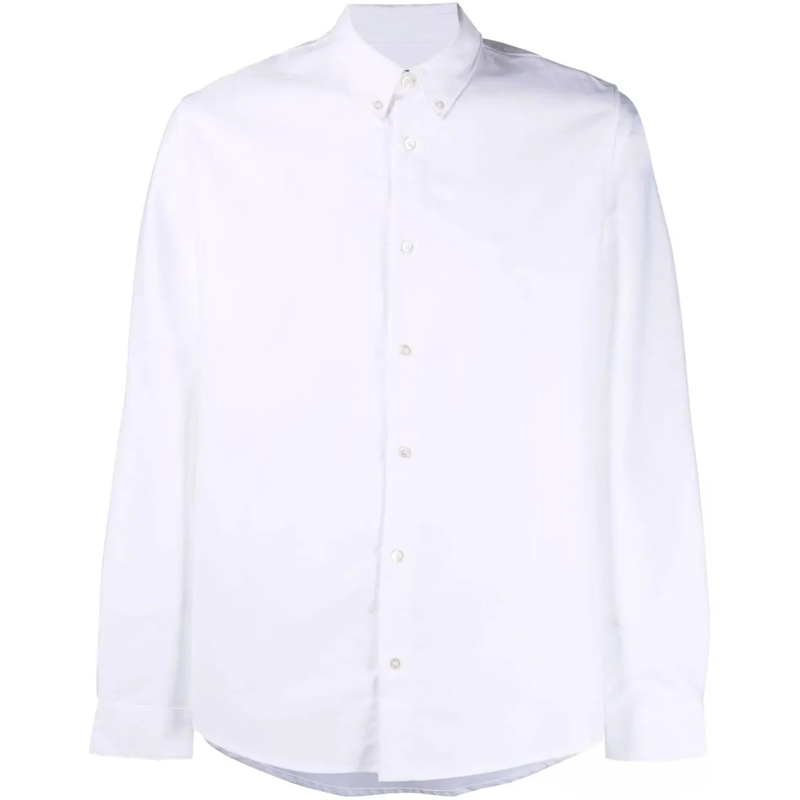 A.P.C. Casual top chemise a boutonniere devant beige