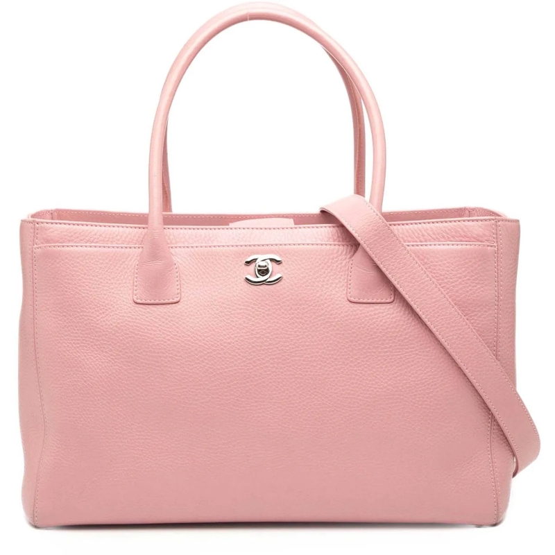 Chanel Sac à bandoulière Caviar Executive Cerf rose