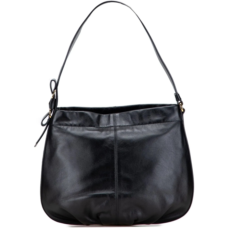 Salvatore Ferragamo Sac à bandoulière Leather Vara Shoulder Bag schwarz
