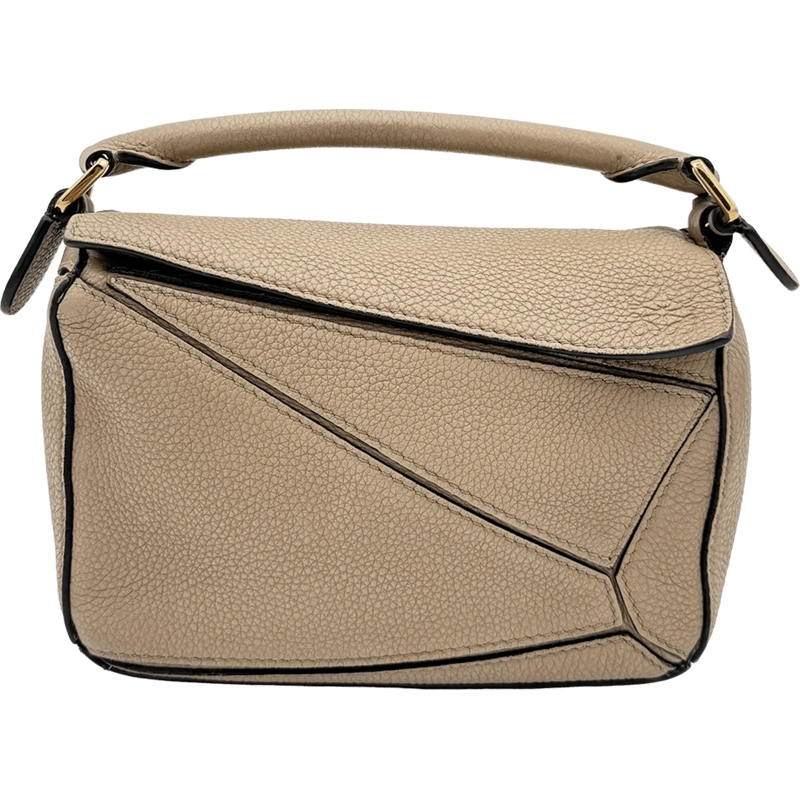 Loewe Tote Loewe Mini Puzzle - Sand beige