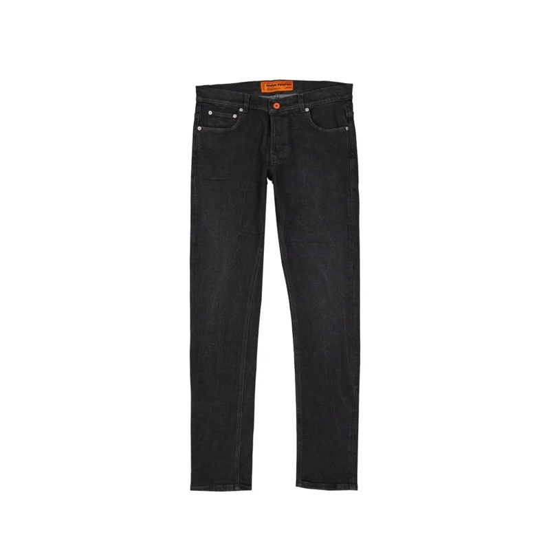 Heron Preston Jeans Cotton Denim Slim Jeans Black