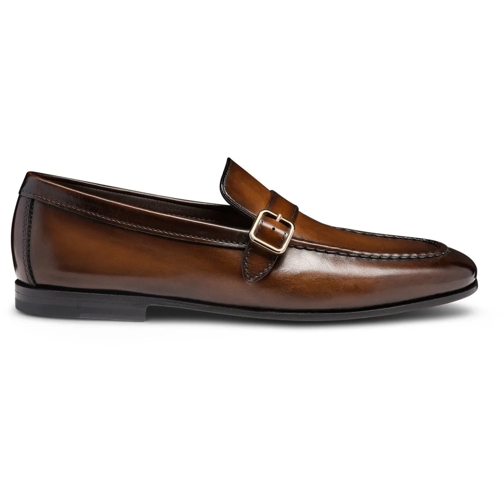 Santoni Claquette Men's singlebuckle loafer weiß