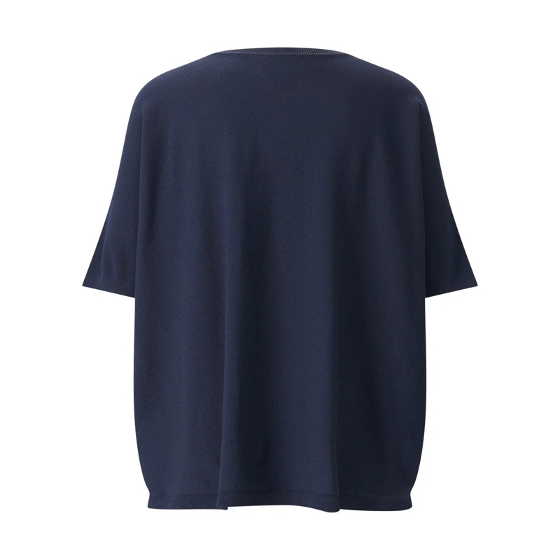 Roberto Collina T-shirt T-Shirt mit Rundhalsausschnitt dunkelblau(Image 2)