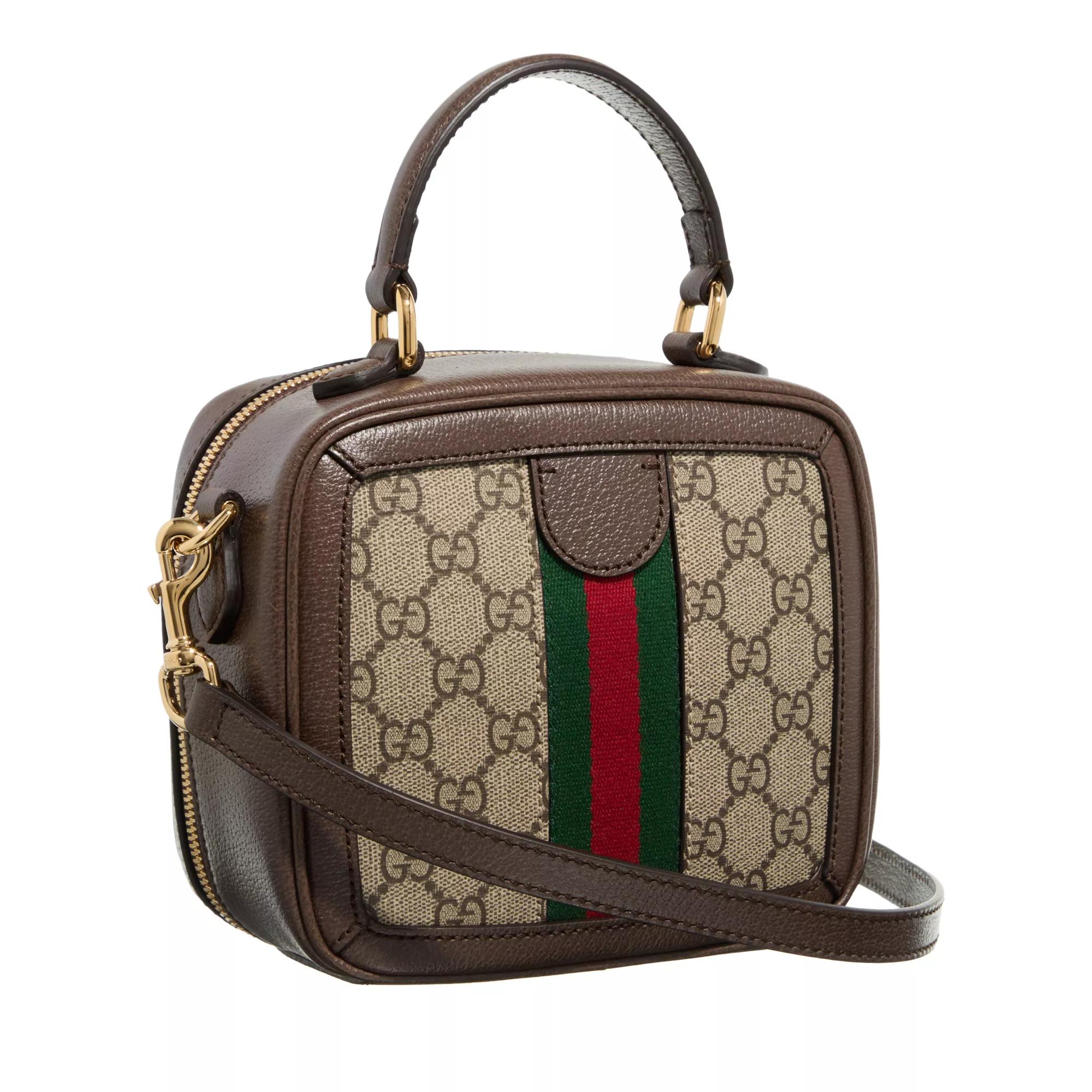 Gucci Satchels Ophidia GG Mini Top Handle Bag in beige
