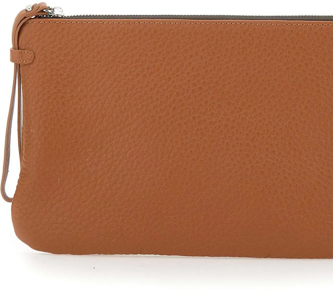 Gianni Chiarini Clutches Bags Brown in bruin