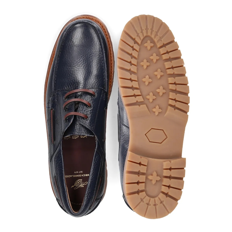 Heinrich Dinkelacker Bootsschuhe Bootsschuh Miami Plain T blau(Image 4)