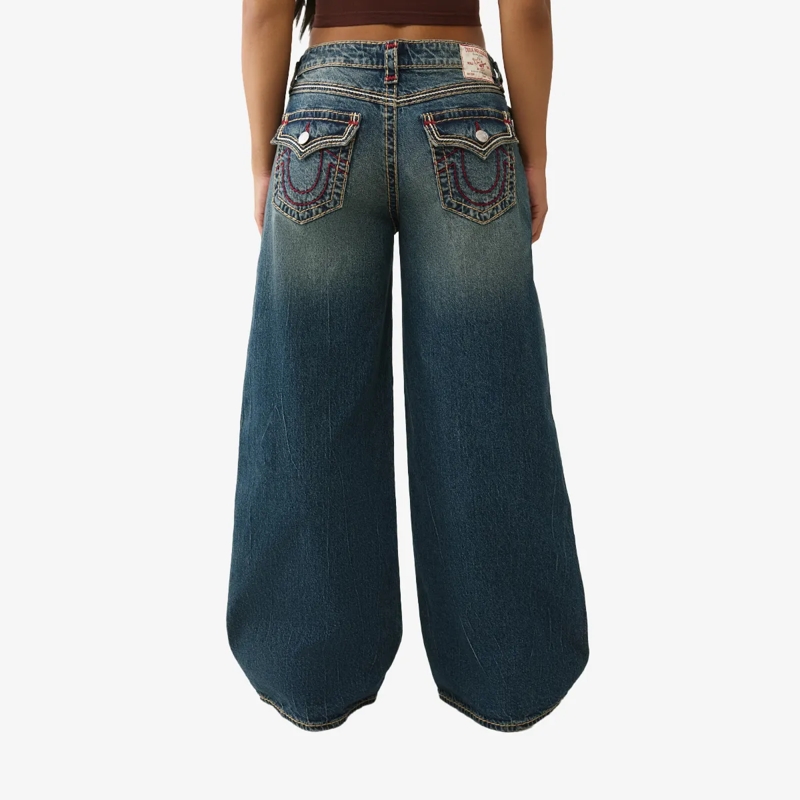 True Religion Jeans Jeans JESSIE Baggy Super T blau(Image 4)