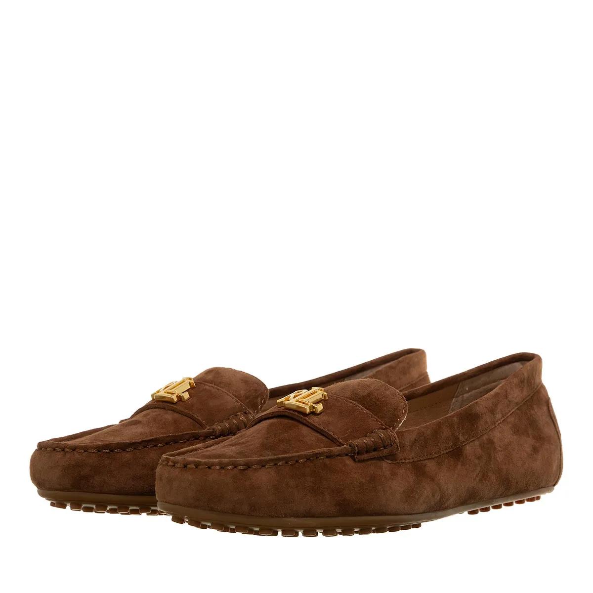 Lauren Ralph Lauren Loafers & Ballerinas - Barnsbury Flats Casual - Gr. 38 (EU) - in Braun - für Damen