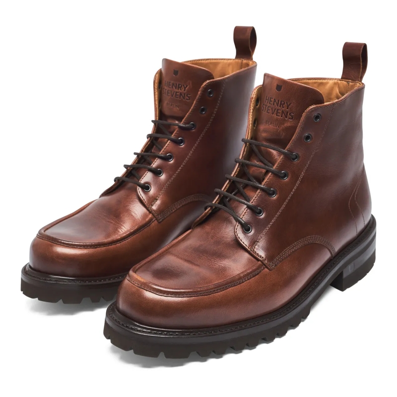 Henry Stevens Bottes Schnürboots Harry NB5 mittel-braun(Image 2)