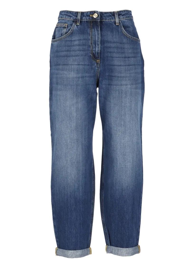 Elisabetta Franchi - Blue Cotton Jeans - Größe 25 - blau