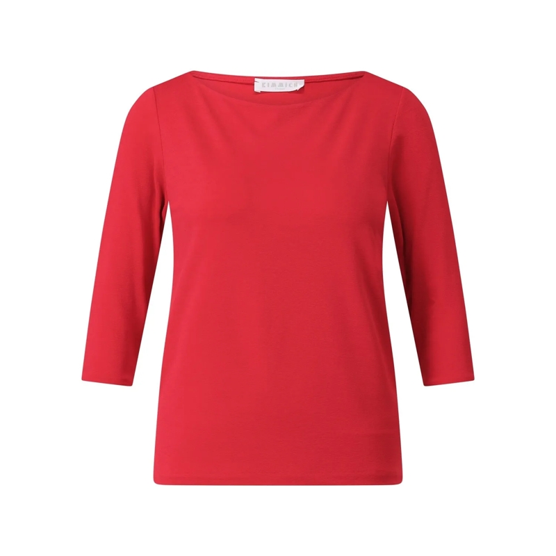 Kimmich Trikot T-shirt à manches 3/4 Shirt aus Viskose-Crêpe weiß(Image 21)