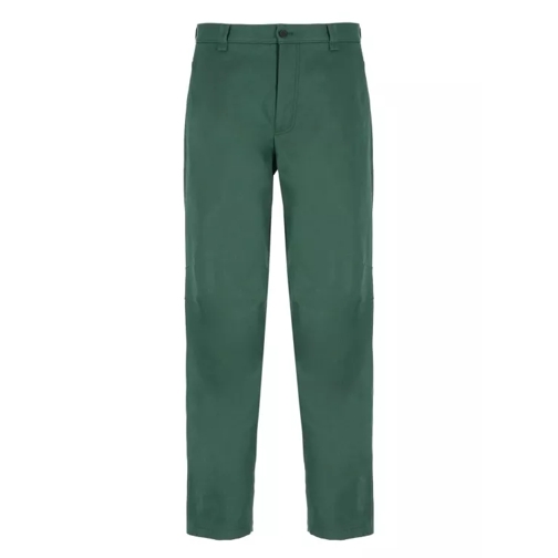 Lanvin Green Cotton Pants Green 