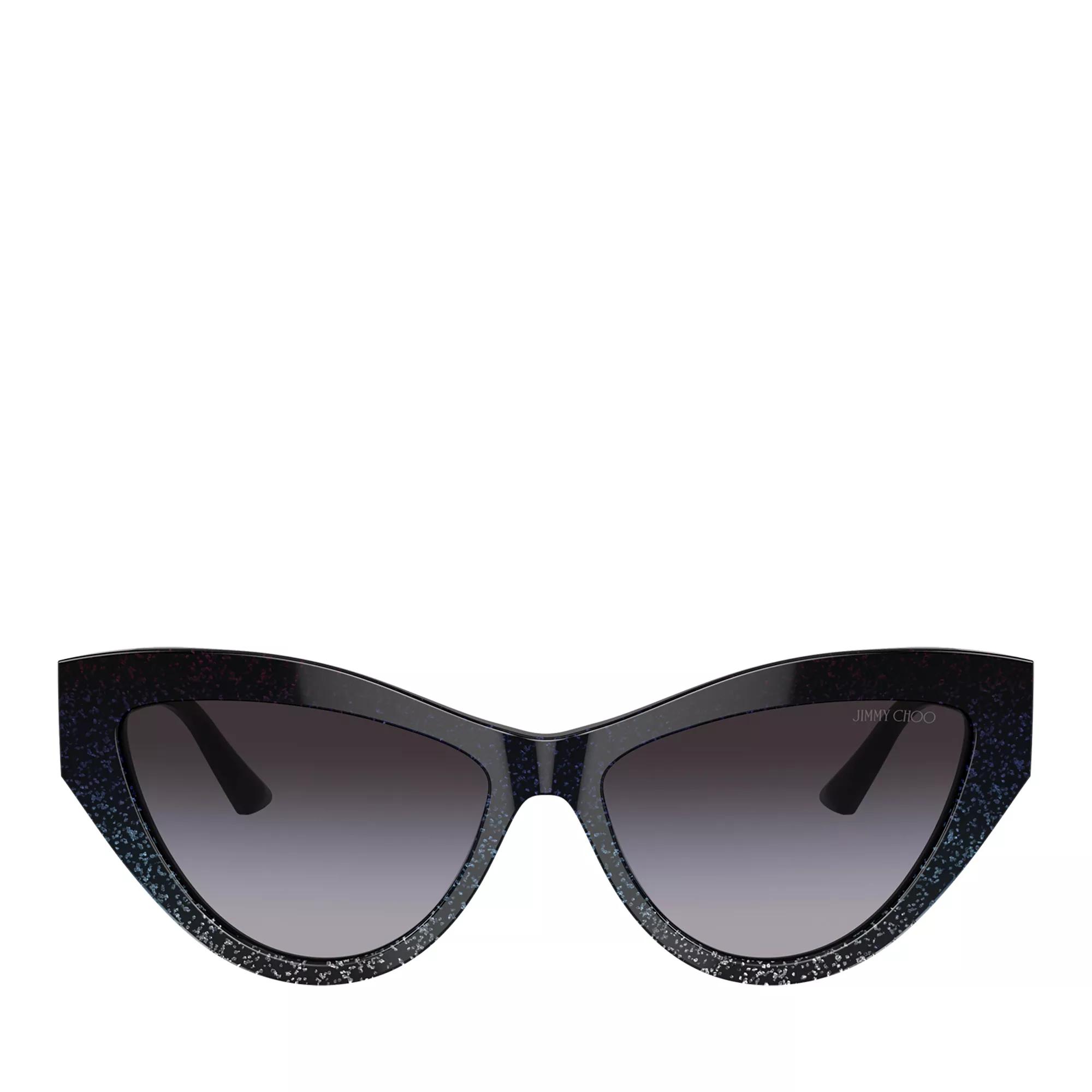 Jimmy Choo 0JC5004 55 504587 Black Gradient Glitter Sunglasses