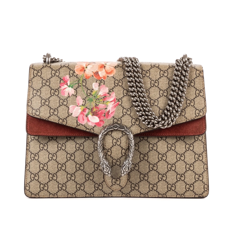 Gucci Crossbody Bag Blooms Dionysus Medium beige