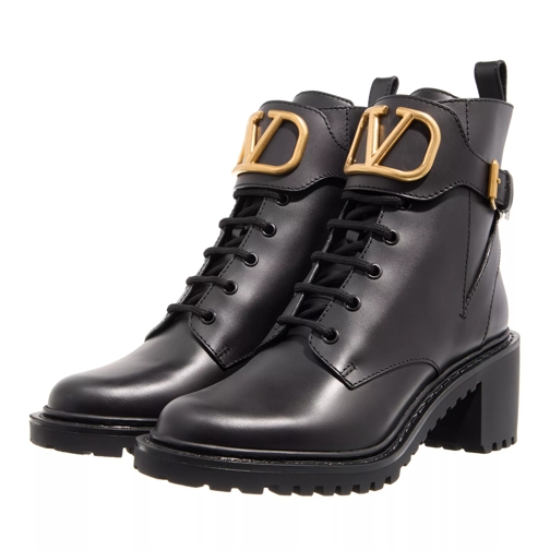 Valentino Garavani Combat Boot Nero Enkellaars