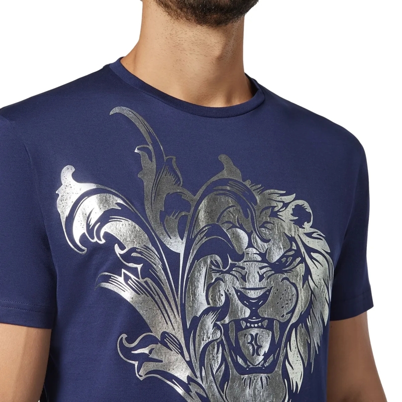 BILLIONAIRE T-Shirt T-Shirt Lion dunkel-blau(Image 4)