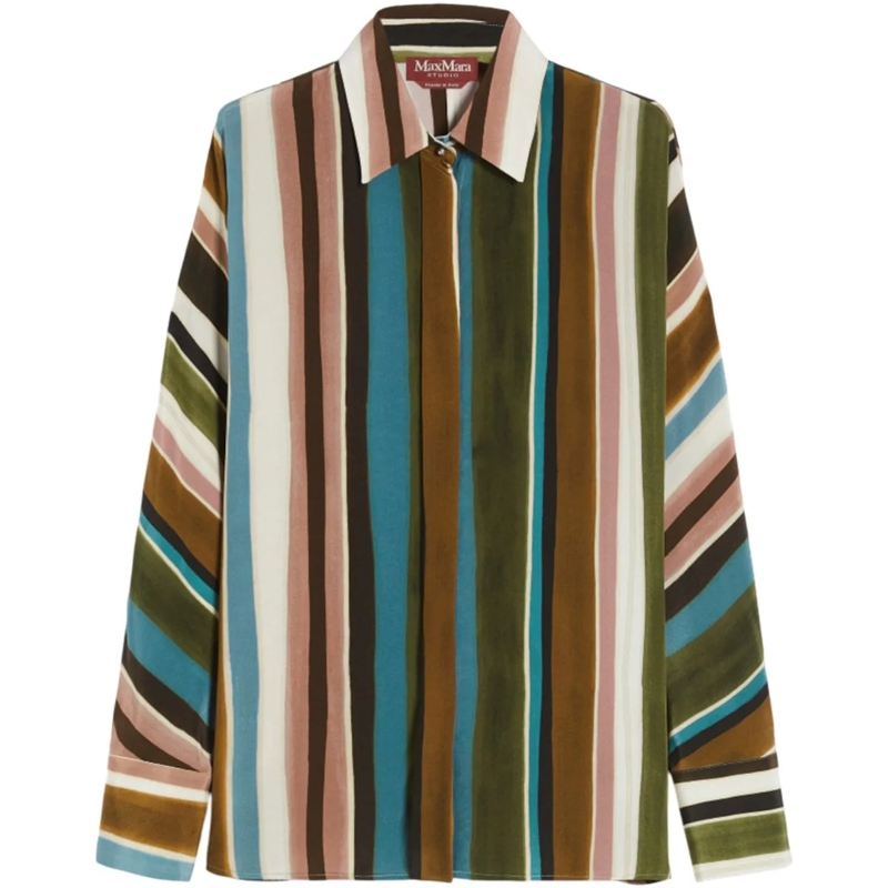 Max Mara Blouse Shirts Multicolour mehrfarbig