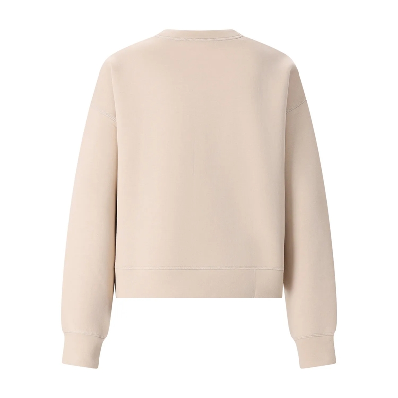 Lacoste Pullover Oversized Sweatshirt mit Logo beige(Image 2)