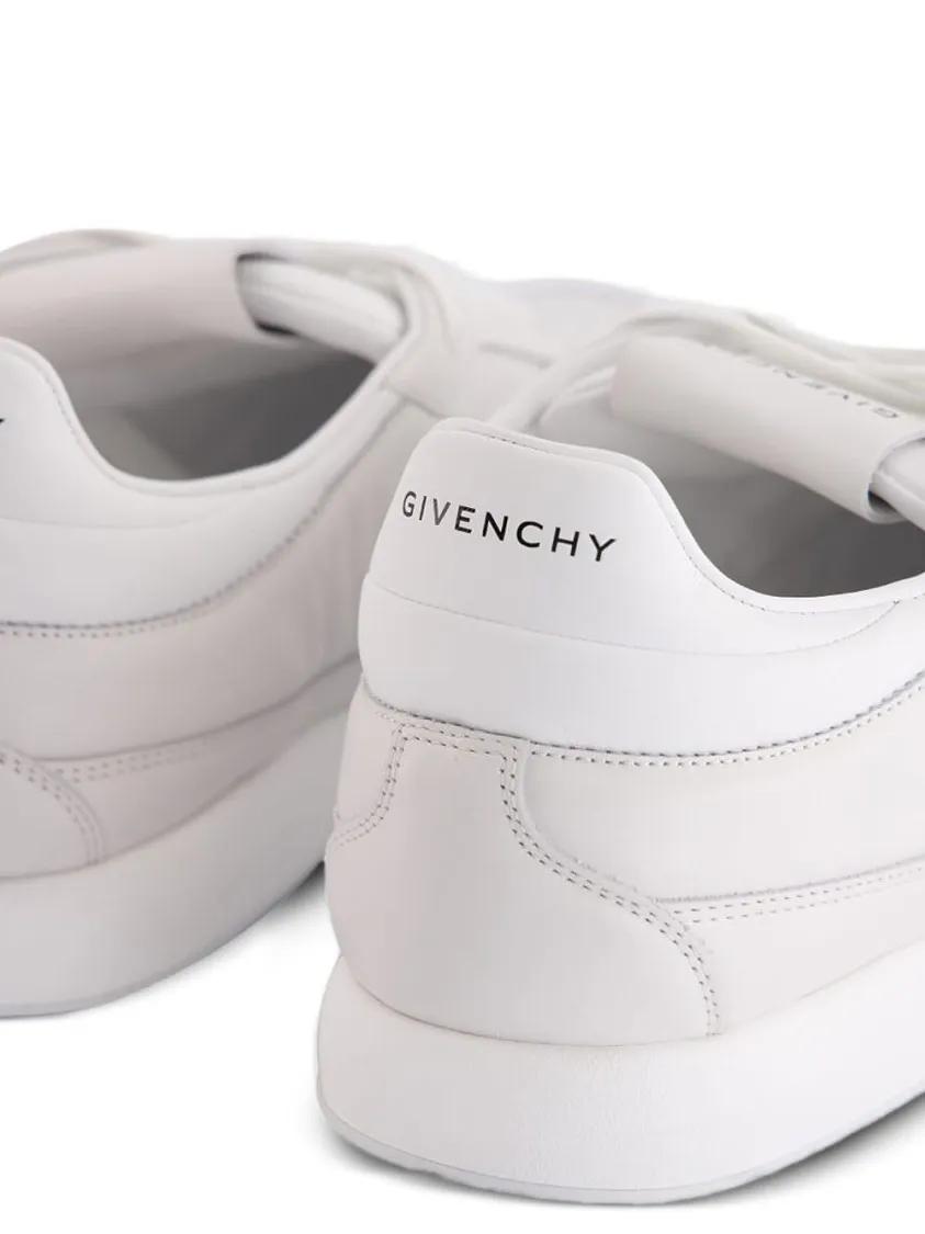 Thumbnail - Givenchy Low-Top Sneaker - Low-Profile Silk And Nylon Sneakers - Gr. 41 (EU) - in Weiß - für Damen