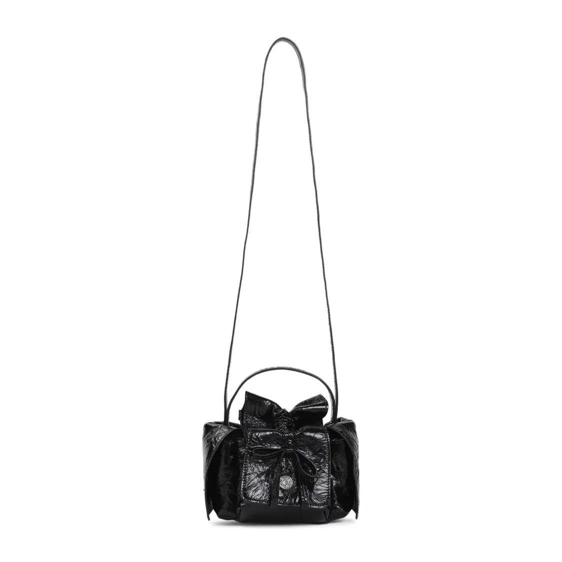 Acne Studios Shopper - Multipocket Mini Black Lamb Leather Shoulder Bag - Gr. unisize - in Schwarz - für Damen