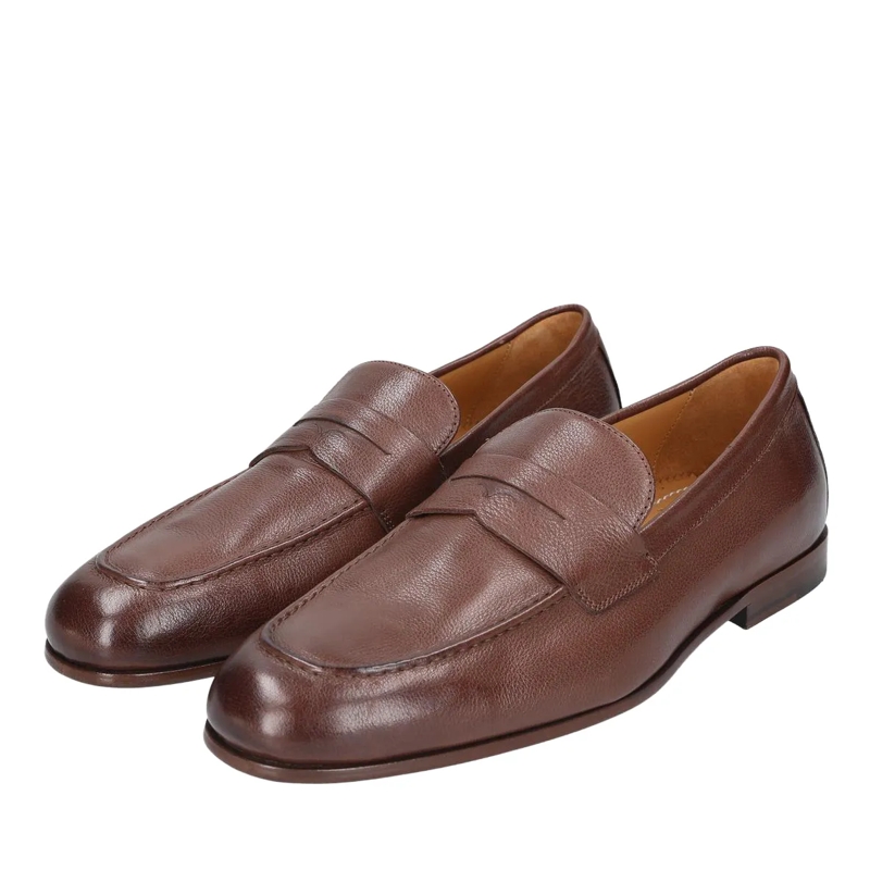 Heinrich Dinkelacker Loafer Loafer Amalfi Plain W dunkel-braun(Image 2)