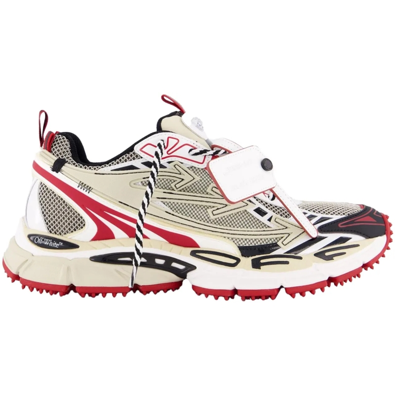 Off-White Low-Top-Sneaker Heren Ow Be Right Back Sneaker beige