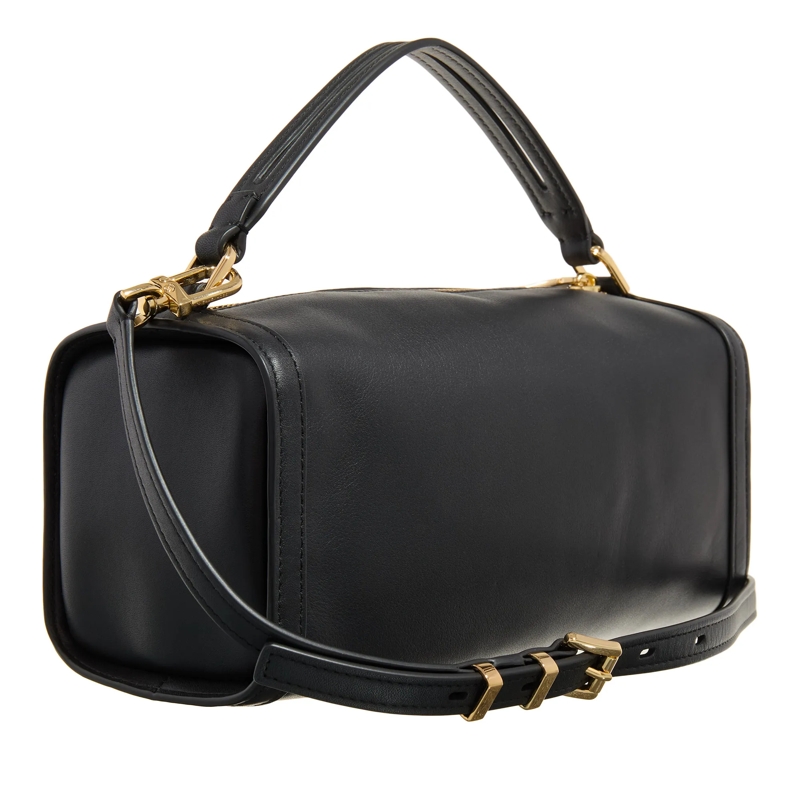 MICHAEL Michael Kors Bowling Bag Orchard Small Th Barrel Crossbody Black(Image 4)
