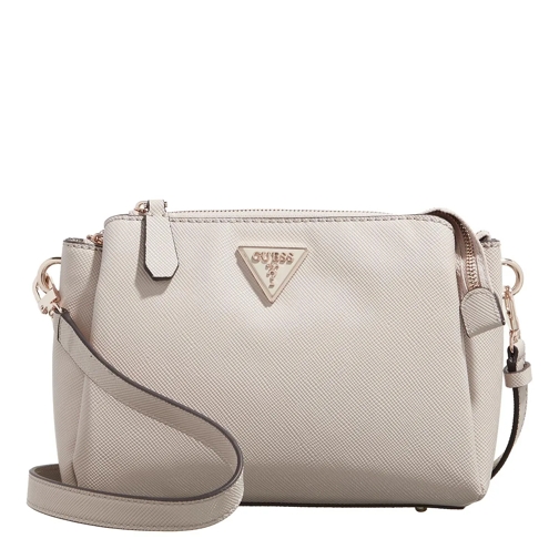 Guess Noelle Tri Compartment Xbody Taupe Crossbodytas