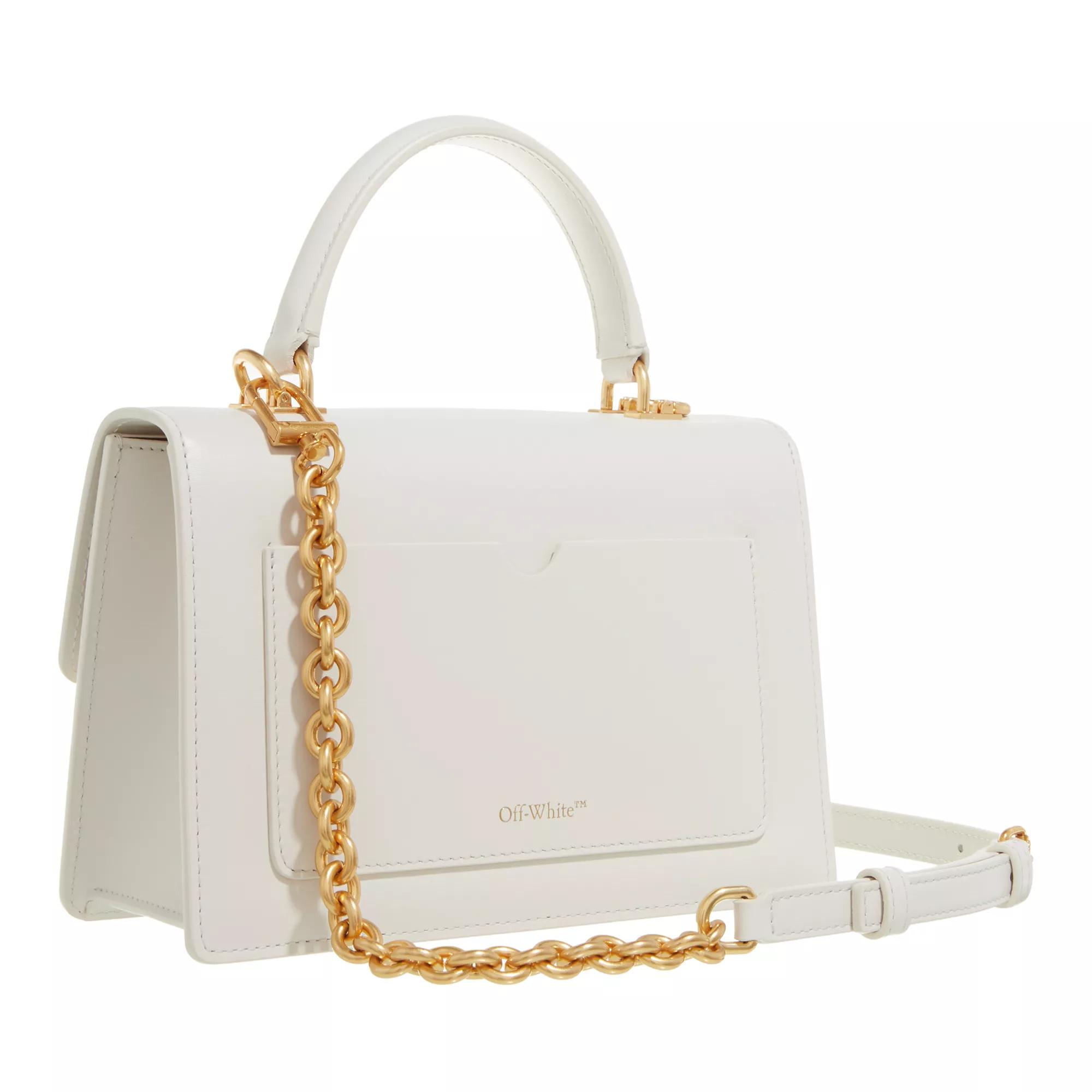 Off-White Crossbody bags Jitney 1.4 Top Handle Chain in wit