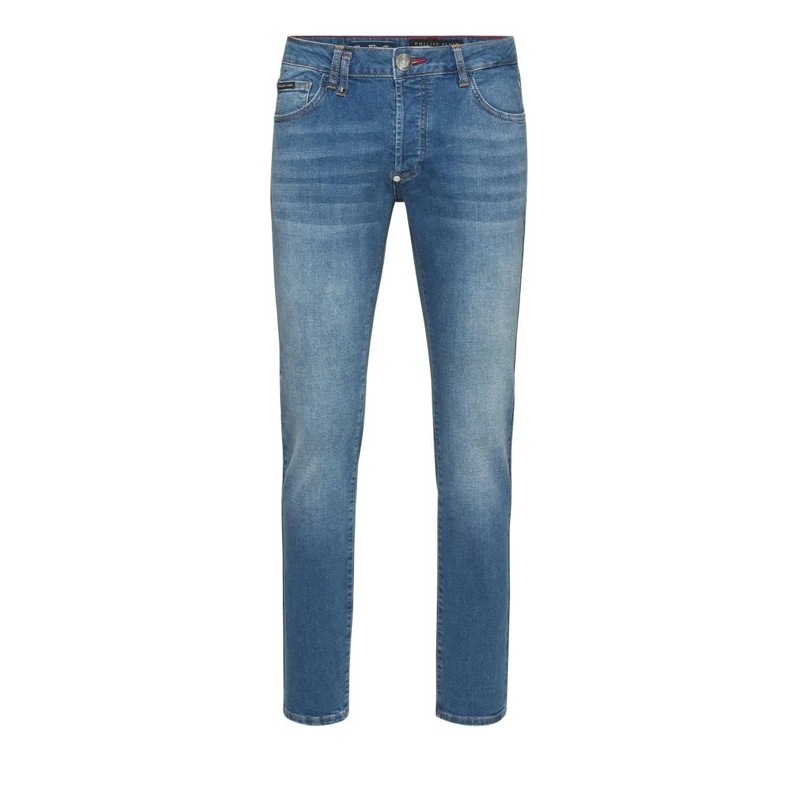 Philipp Plein Jeans Jeans Regular Fit dunkel-blau