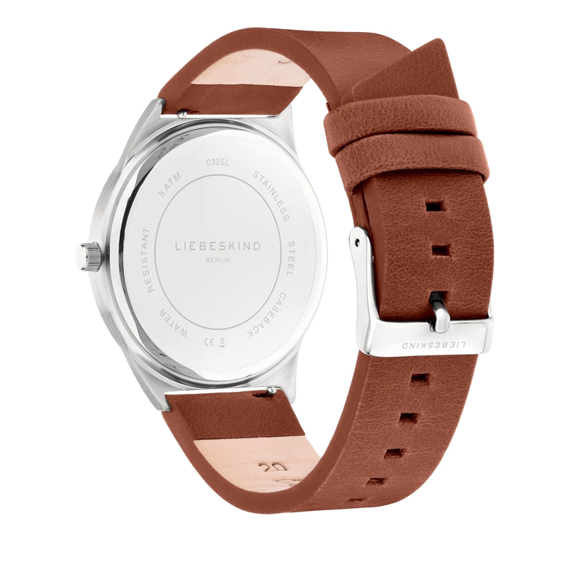 Liebeskind Berlin Quarzuhr Echtleder The Classic Must-Have braun(Image 3)