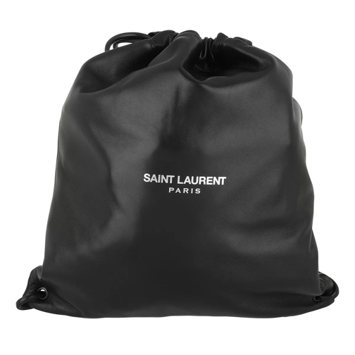 Saint Laurent Teddy Backpack Lambskin Black Rucksack