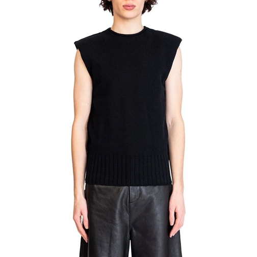 ENTIRE STUDIOS Sweatshirts BURNS KNIT VEST BLACK mehrfarbig