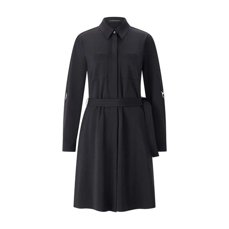 Luisa Cerano  Blusenkleid Schwarz