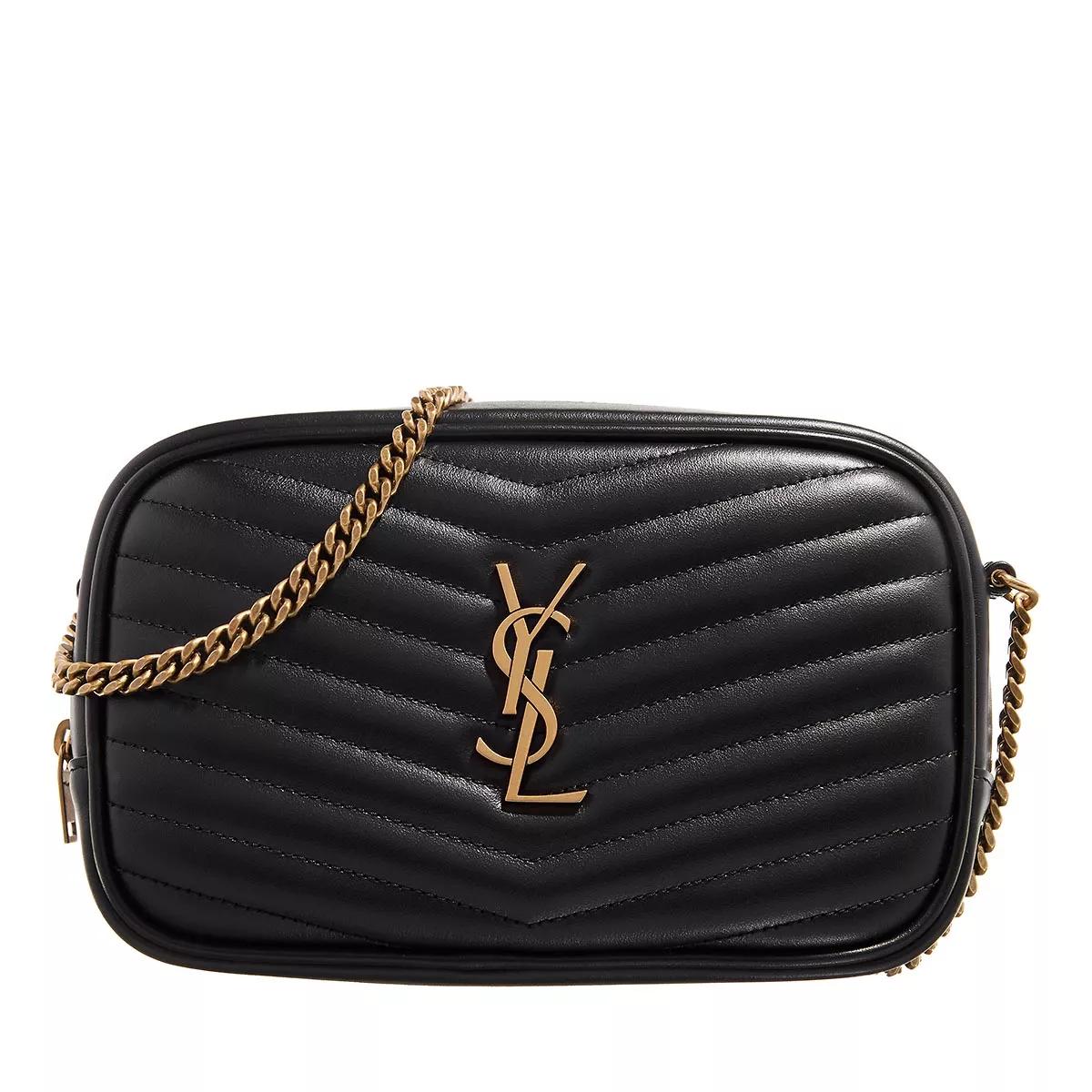 Saint Laurent Hobo Bag - Ysl Medium Bag Monogram - Gr. unisize - in Schwarz - für Damen