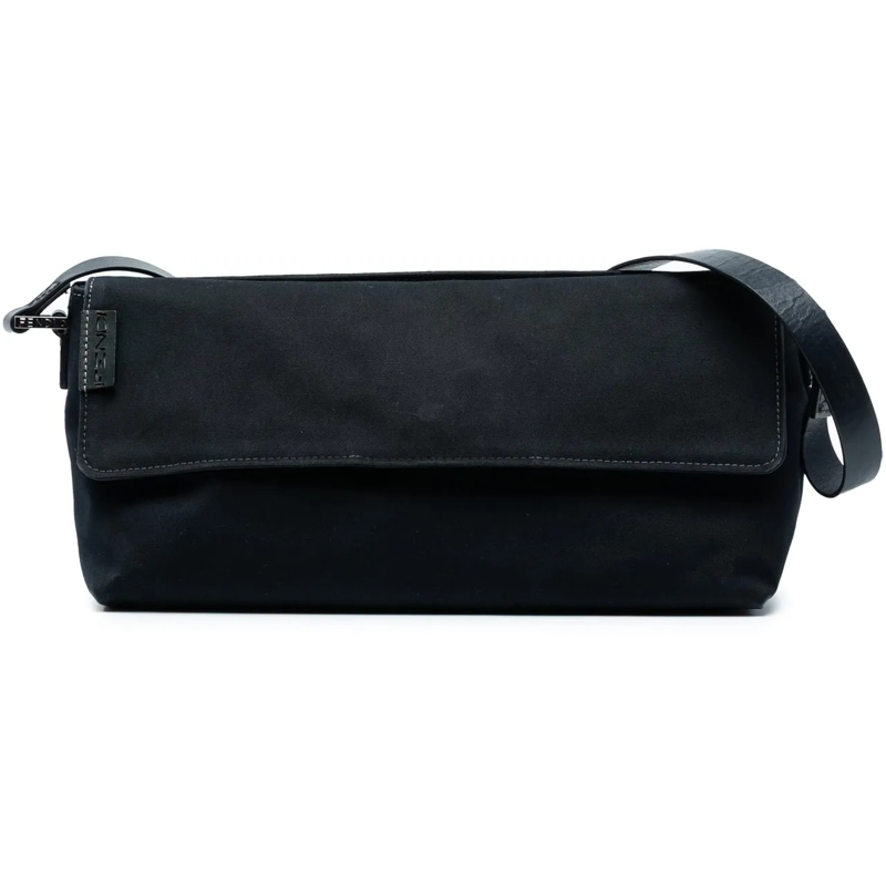 Fendi Sac à bandoulière Canvas Baguette Shoulder Bag schwarz